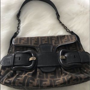 Fendi tobacco and brown bag